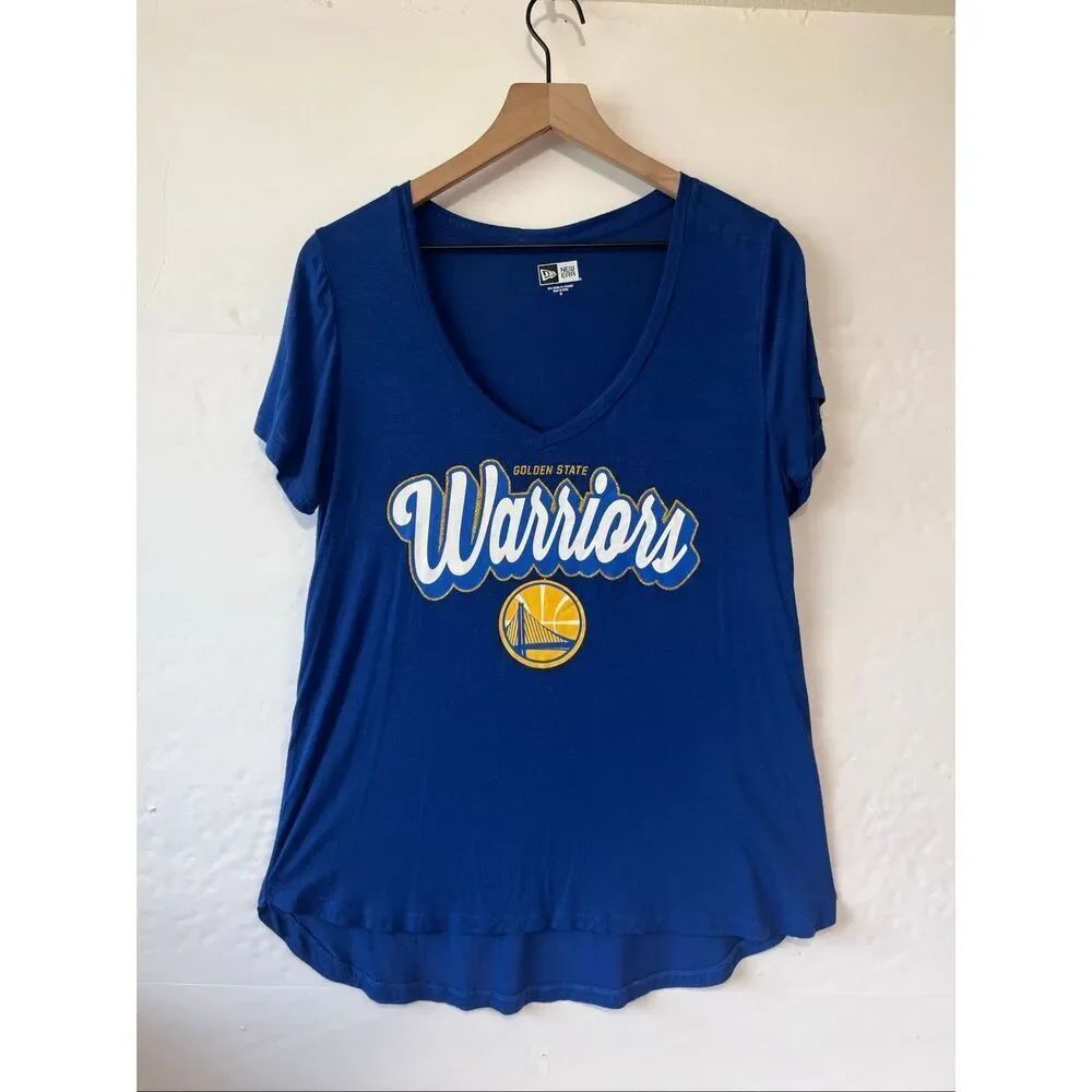New Era Golden State Warriors Tee Size M